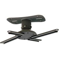 Kanto - Universal Projector Ceiling Mount - Black - Left View