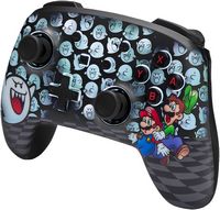 PowerA Enhanced Wireless Controller for Nintendo Switch with Lumectra – Mario Peek-A-Boo - Mario ... - Left View