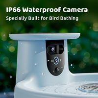 Birdfy Bird Bath Pro AI with Camera, Solar Powered, 1080P HD Bird Camera Auto Capture Bird Bath V... - Left View