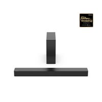 Hisense - 2.1 CH Soundbar with Wireless Subwoofer - Black - Left View