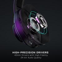 Turtle Beach - Atlas Air Wireless Open Back Gaming Headset for PC, PS5, PS4, Nintendo Switch, Mob... - Left View