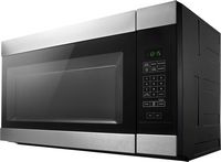 Amana - 1.6 Cu. Ft. Over-the-Range Microwave - Stainless Steel - Left View