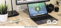 j5create - USB-C Multi-Adapter - HDMI/Ethernet/USB 3.1 HUB/PD 3.0 - Champagne Metallic - Left View