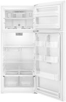 Whirlpool - 17.7 Cu. Ft. Top-Freezer Refrigerator - White - Left View
