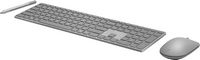 Microsoft - Surface Full-size Wireless Keyboard - Silver - Left View