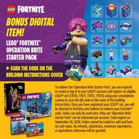 LEGO - Fortnite Battle Bus Collectible Building Toy 77073 - Left View
