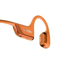 Shokz - OpenRun Pro 2 Mini Bone Conduction Sports Headphones - Orange - Left View