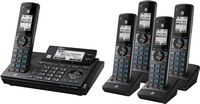 AT&T - CLP99587 Connect to Cell DECT 6.0 Expandable Cordless Phone System with Digital Answering ... - Left View