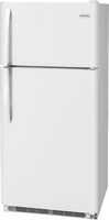 Frigidaire - 18.1 Cu. Ft. Top-Freezer Refrigerator - White - Left View