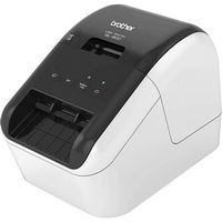 Brother - QL-800 High-Speed Thermal Label Printer - White/Black - Left View