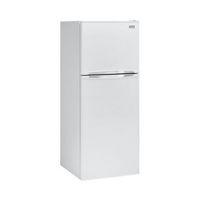 Haier - 9.8 Cu. Ft. Top-Freezer Refrigerator - White - Left View