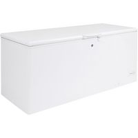 GE - 21.7 Cu. Ft. Chest Freezer - White - Left View