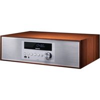 Toshiba - 30W Audio System - Silver/Brown - Left View
