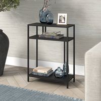 Camden&Wells - Arnoud Console Table - Obsidian - Left View