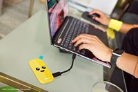 SanDisk - Fortnite Peely Edition Portable 2TB USB-C External SSD - Yellow - Left View