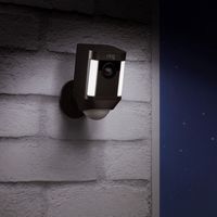 Ring - Spotlight Cam Wire-free 2-Pack - Black - Left View