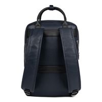 Bugatti - Contrast Backpack - Navy - Left View