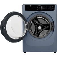 Electrolux - Front Load Perfect Steam™ Washer with LuxCare® Wash - 4.5 Cu. Ft - Denim Blue - Left View