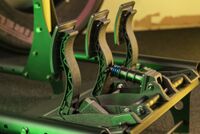 Fanatec - CSL Elite Sim Racing Pedals V2 – Load Cell Brake (90kg) – PC (PS5, PS4 & Xbox via Wheel... - Left View