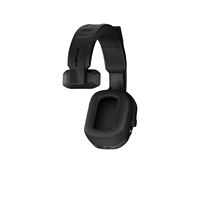 Garmin - dezl 110 Bluetooth Premium Single Ear Headset - Black - Left View