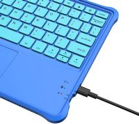 Made for Amazon Kids Bluetooth Keyboard (Comaptible with the Fire HD 10 Kids and Kids Pro tablet)... - Left View