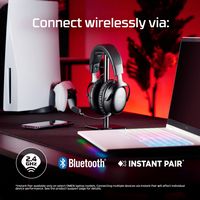 HyperX - Cloud III S Wireless Gaming Headset for PC, PS5, PS4, Nintendo Switch, Mac, and Mobile -... - Left View