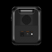BLUETTI - AC180P 1800W Back-Up Solar Generator (1440 Wh Capacity) - Black - Left View