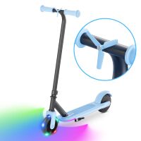 HiBoy - KS1 Electric Scooter for Kids, LED Light-Up Wheels & Side Lights, 5 Mph Safe Speed, 6 Mil... - Left View