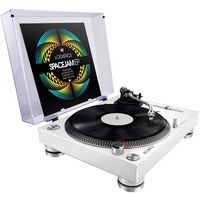 Pioneer DJ - Stereo Turntable - White - Left View