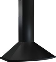 Zephyr - 36 inches - Convertible - Wall Range Hood - Black - Left View
