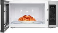 Whirlpool - 2.2 Cu. Ft. Microwave with Sensor Cooking - Stainless Steel - Left View