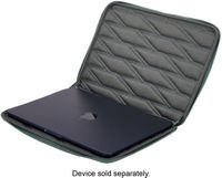 Thule - Gauntlet Laptop Sleeve Laptop Case for 16” Apple MacBook Pro, 15” Apple MacBook Pro, PCs ... - Left View