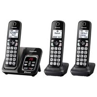 Panasonic - KX-TGD563M Link2Cell DECT 6.0 Expandable Cordless Phone System with Digital Answering... - Left View