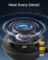 Anker - Soundcore Space 2 Wireless Bluetoth Noise Cancelling Over-the-Ear Headphones with 50H ANC... - Left View
