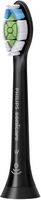 Philips Sonicare - DiamondClean Replacement Toothbrush Heads (4-pack) - Black - Left View