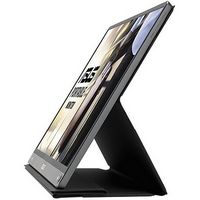 ASUS - ZenScreen-, 15.6”FHD- Portable Monitor- Panel Type  IPS- Brightness(Max) : 220 cd/㎡ - Black - Left View