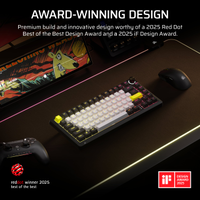 CORSAIR - MAKR PRO 75 Hall Effect DIY keyboard - full aluminum build, gasket mounting, and 8kHz p... - Left View