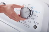 Whirlpool - 3.9 Cu. Ft. 12-Cycle Top-Loading Washer - White - Left View