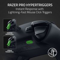 Razer - Wolverine V3 Tournament Edition Wired Gaming Controller with 6 Remappable Buttons, Design... - Left View