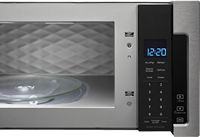 Whirlpool - 1.1 Cu. Ft. Low Profile Over-the-Range Microwave Hood Combination - Stainless Steel - Left View