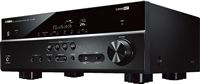 Yamaha - RX-V385BL 5.1-Ch. 4K Ultra HD A/V Home Theater Receiver - Black - Left View