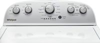 Whirlpool - 3.9 Cu. Ft. Top Load Washer with Water Level Selection - White - Left View