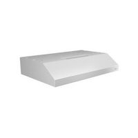 Broan Glacier - 24 inches - Convertible - Under cabinet Range Hood - White - Left View