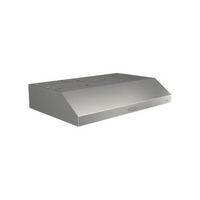 Broan Glacier - 30 inches - Convertible - Under cabinet Range Hood - Stainless Steel - Left View