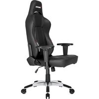 AKRacing - Office Series Obsidian Computer Chair - Black - Left View