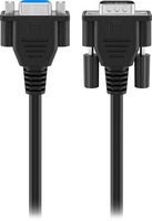 Insignia™ - 10' Monitor VGA Extension Cable - Black - Left View