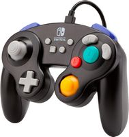 PowerA - GameCube Style Wired Controller for Nintendo Switch - Wired: Black - Left View