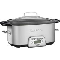 Cuisinart - 7-qt. 4-in-1 Cook Central Multicooker - Aluminum - Left View