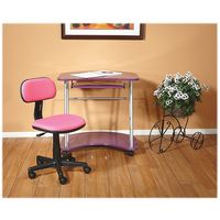 OSP Home Furnishings - Student Task Chair - Pink - Left View