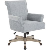 OSP Home Furnishings - Megan Office Chair - Mist - Left View